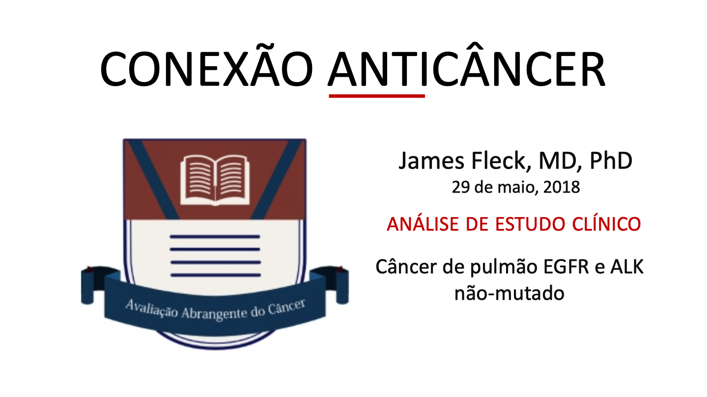 Quimioterapia + imunoterapia no câncer de pulmão EGFR e ALK não-mutado metastático