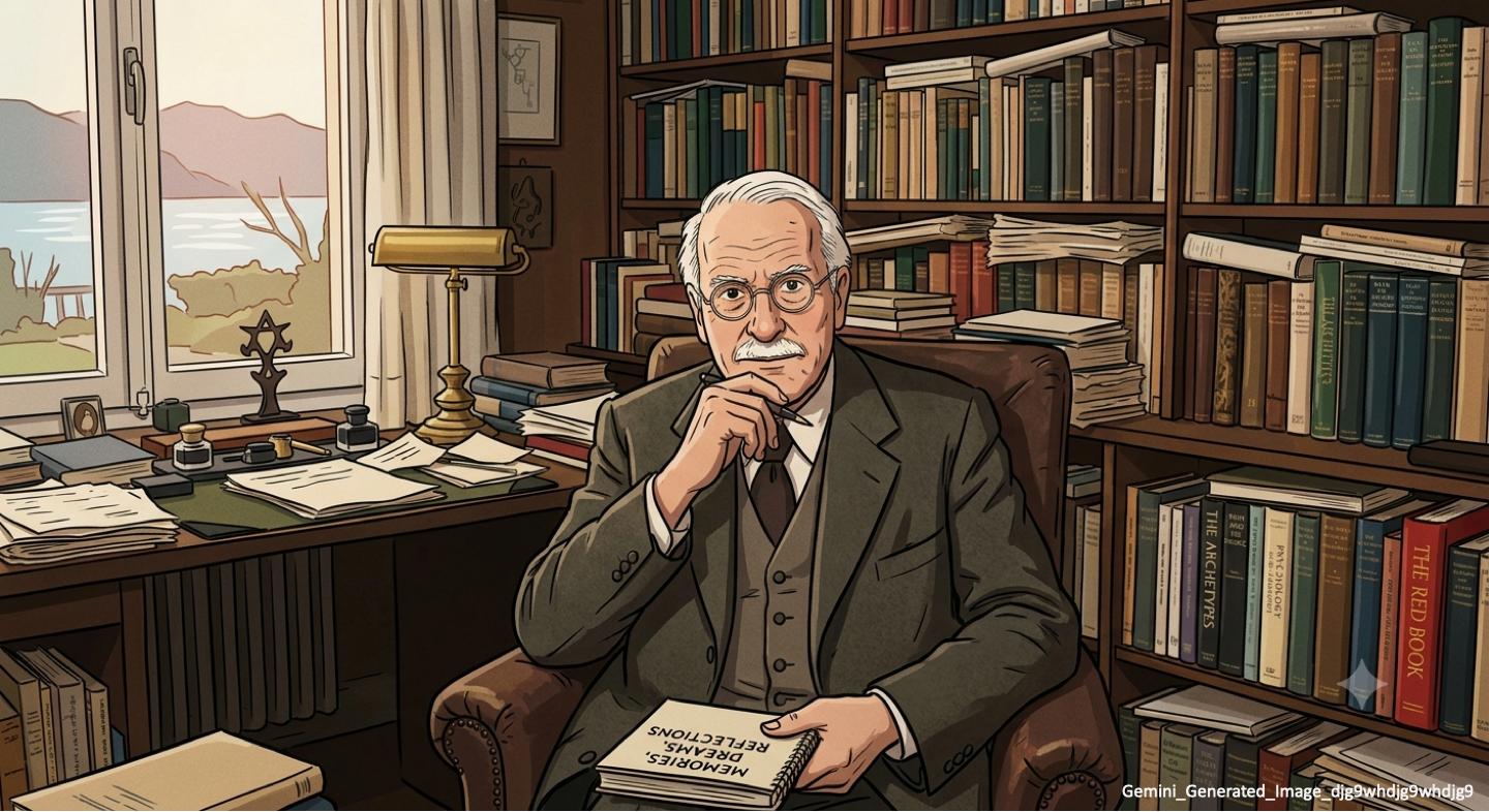 Carl Jung Previu o Reconhecimento de Padrões por IA